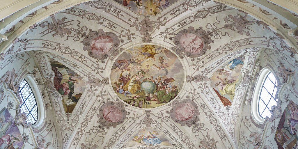 Kuppelsaal der Klosterkirche Notre Dame